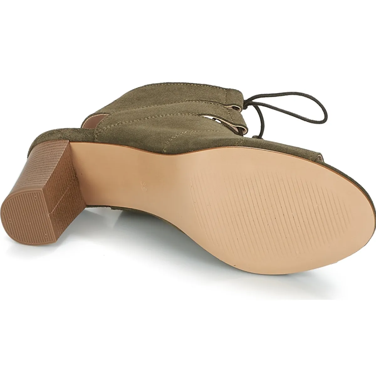 Sandales Et Nu-pieds^Betty London - EVENE Kaki