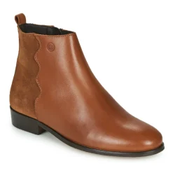 Bottines / Boots^Betty London - HELOI Camel