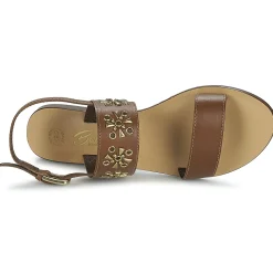 Sandales Et Nu-pieds^Betty London - IKIMI Marron