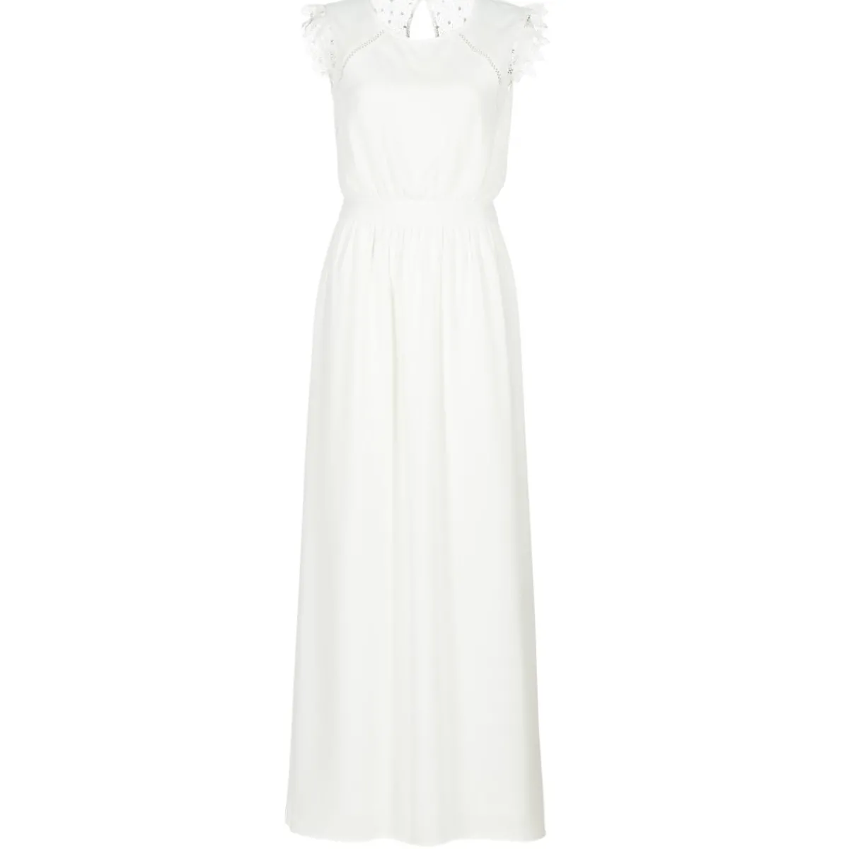 Robes^Betty London - ILOVEYOU Blanc