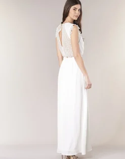 Robes^Betty London - ILOVEYOU Blanc