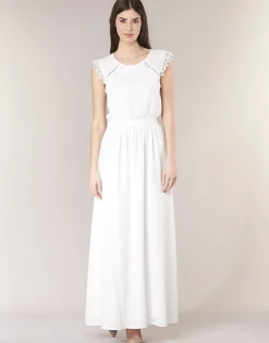 Robes^Betty London - ILOVEYOU Blanc
