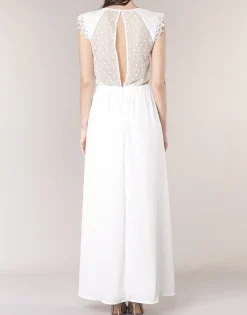 Robes^Betty London - ILOVEYOU Blanc