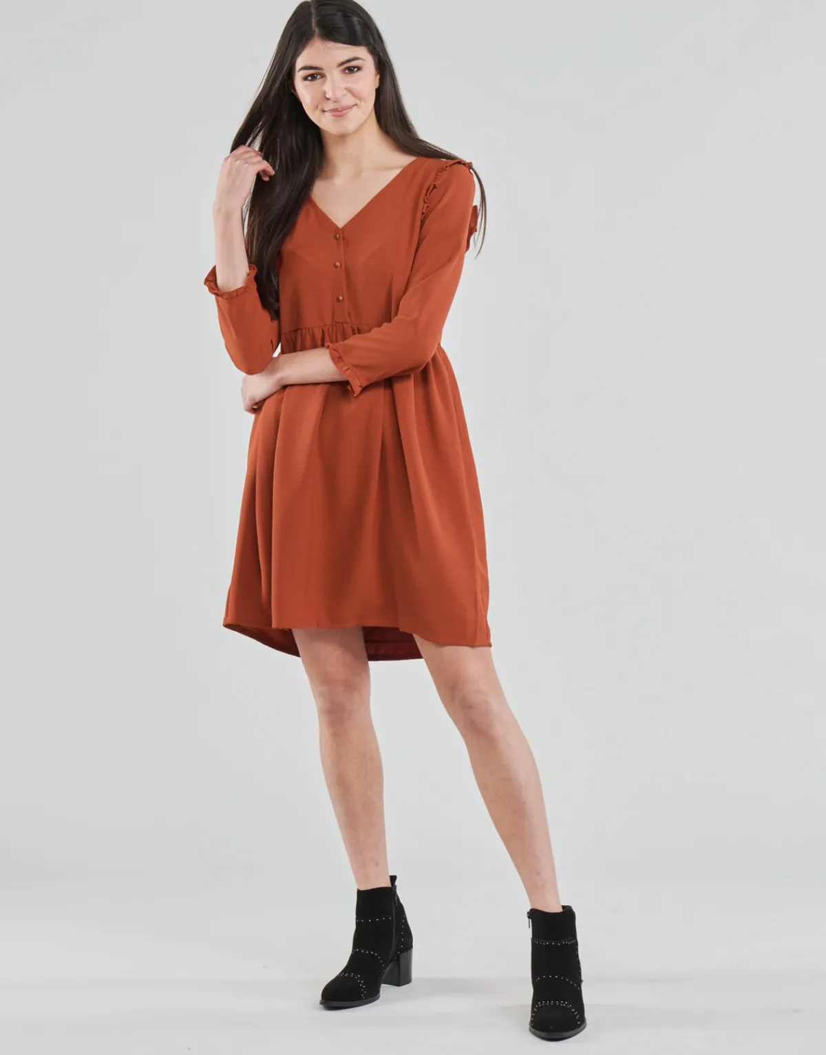 Robes^Betty London - JOELIE Marron