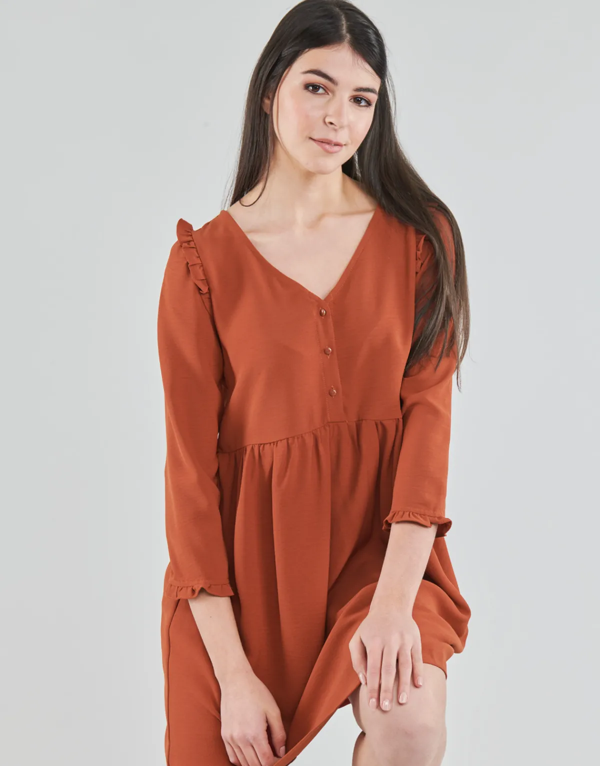 Robes^Betty London - JOELIE Marron