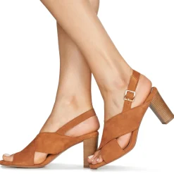 Sandales Et Nu-pieds^Betty London - MARIPOL Cognac