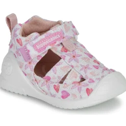 Sandales Et Nu-pieds^Biomecanics - BIAGETO CANVAS Blanc