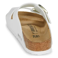 Mules / Sabots^BIRKENSTOCK - Arizona Birko-FlorPatentWhite-Regular