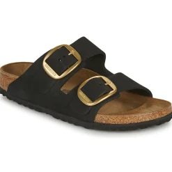 Mules / Sabots^BIRKENSTOCK - Arizona Big Buckle NubuckBlack-Narrow