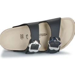 Mules / Sabots^BIRKENSTOCK - Arizona Kids Flower Buckle BF Black Noir