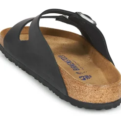 Mules / Sabots^BIRKENSTOCK - Arizona Soft Footbed OiledLeatherBlack-Regular