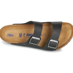 Mules / Sabots^BIRKENSTOCK - Arizona Soft Footbed OiledLeatherBlack-Regular