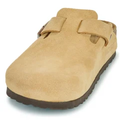 Mules / Sabots^BIRKENSTOCK - Boston SuèdeLatteCream-Regular