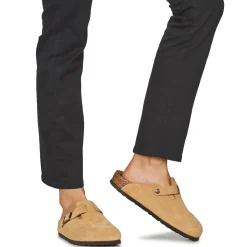 Mules / Sabots^BIRKENSTOCK - Boston SuèdeLatteCream-Regular