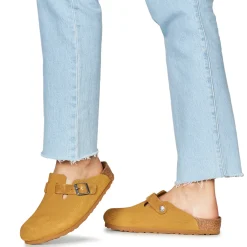 Mules / Sabots^BIRKENSTOCK - Boston LEVE Corduroy Cork Brown Marron
