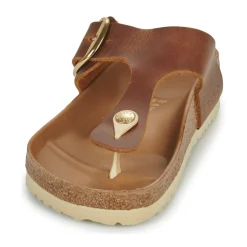 Tongs^BIRKENSTOCK - Gizeh Big Buckle OiledLeatherCognacHEX-Regular