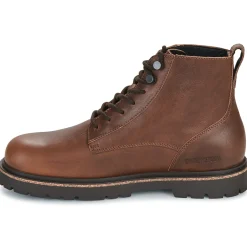 Bottines / Boots^BIRKENSTOCK - Highwood Lace Mid M LENA Chocolate Marron