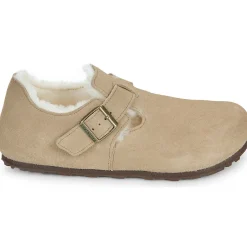 Derbies & Richelieu^BIRKENSTOCK - London Shearling LEVE Taupe Beige