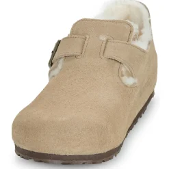 Derbies & Richelieu^BIRKENSTOCK - London Shearling LEVE Taupe Beige