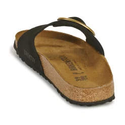 Mules / Sabots^BIRKENSTOCK - Madrid Big Buckle NubuckBlack-Narrow