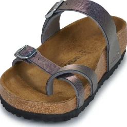Mules / Sabots^BIRKENSTOCK - Mayari Birko-FlorSaffianoIridescentViola-Regular
