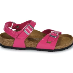 Sandales Et Nu-pieds^BIRKENSTOCK - Rio AS Kids BF Patent Fuchsia Tulip Rose