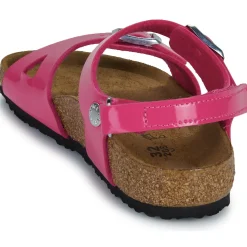 Sandales Et Nu-pieds^BIRKENSTOCK - Rio AS Kids BF Patent Fuchsia Tulip Rose