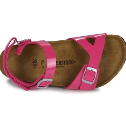 Sandales Et Nu-pieds^BIRKENSTOCK - Rio AS Kids BF Patent Fuchsia Tulip Rose
