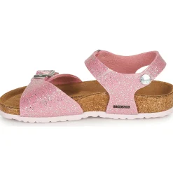 Sandales Et Nu-pieds^BIRKENSTOCK - RIO PLAIN Rose