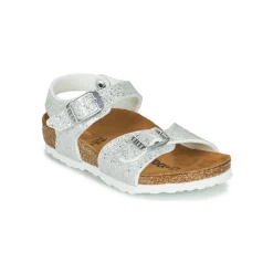 Sandales Et Nu-pieds^BIRKENSTOCK - RIO PLAIN Blanc