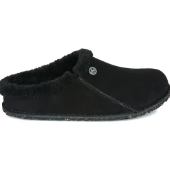 Pantoufles / Chaussons^BIRKENSTOCK - Zermatt Premium Shearling SuedeBlackLAF-Regular