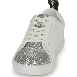 Baskets Mode^Bons baisers de Paname - BETTYS ROSE GLITTER SILVER