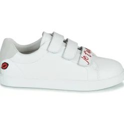 Baskets Mode^Bons baisers de Paname - EDITH JE T'AIME Blanc