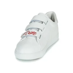 Baskets Mode^Bons baisers de Paname - EDITH JE T'AIME Blanc