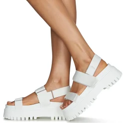Sandales Et Nu-pieds^Bronx - GROOVY-SANDAL Blanc