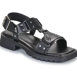 Sandales Et Nu-pieds^Bronx - rac-quel Noir