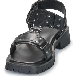 Sandales Et Nu-pieds^Bronx - rac-quel Noir