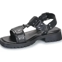 Sandales Et Nu-pieds^Bronx - rac-quel Noir