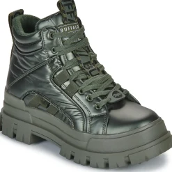 Bottines / Boots^Buffalo - ASPHA NC MID Kaki