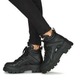 Bottines / Boots^Buffalo - ASPHA NC MID Noir