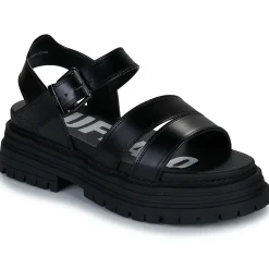 Sandales Et Nu-pieds^Buffalo - LENNOX TS SANDAL Noir