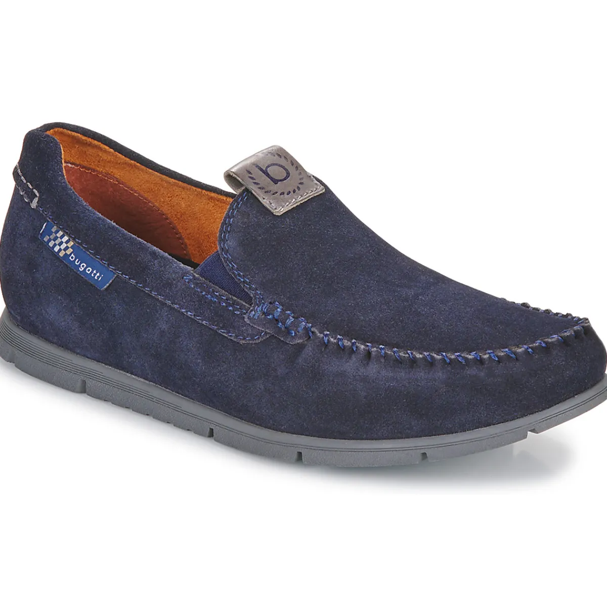 Mocassins & Chaussures Bateau^Bugatti - 321AKB601400-4100 Marine