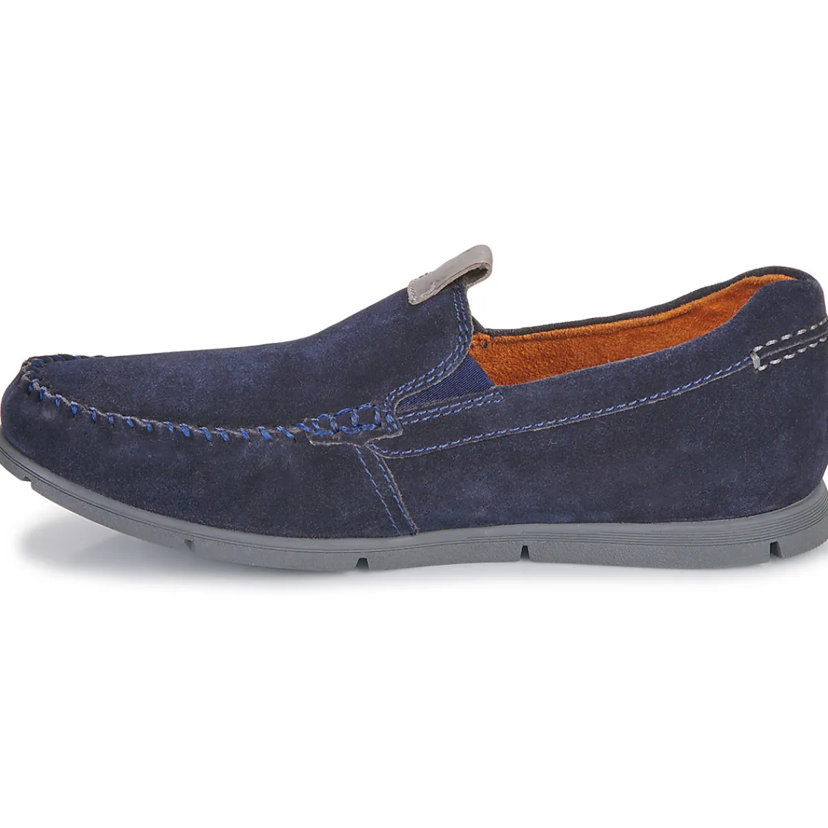 Mocassins & Chaussures Bateau^Bugatti - 321AKB601400-4100 Marine