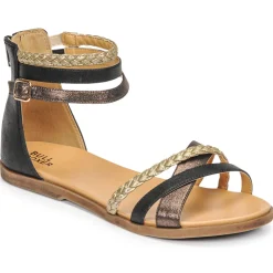 Sandales Et Nu-pieds^Bullboxer - ALM013F1S-ROSE Noir