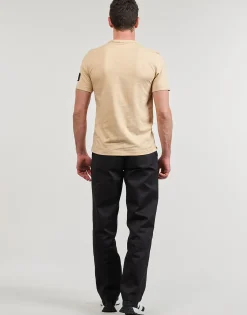 T-shirts & Polos^Calvin Klein Jeans - BADGE REGULAR TEE Beige