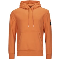 T-shirts & Polos^Calvin Klein Jeans - BADGE HOODIE Orange