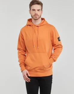 T-shirts & Polos^Calvin Klein Jeans - BADGE HOODIE Orange