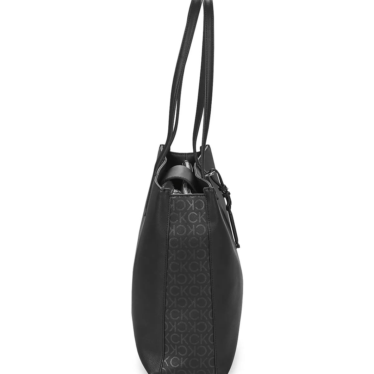 Cabas / Sacs Shopping^Calvin Klein Jeans - CK MUST MEDIUM SHOPPER_MONO Noir