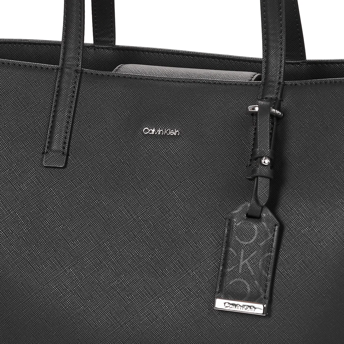 Cabas / Sacs Shopping^Calvin Klein Jeans - CK MUST MEDIUM SHOPPER_MONO Noir