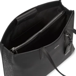 Cabas / Sacs Shopping^Calvin Klein Jeans - CK MUST MEDIUM SHOPPER_MONO Noir